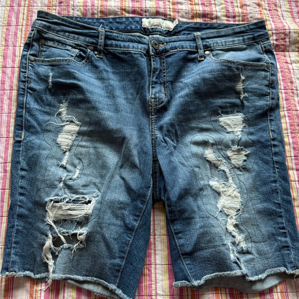 Torrid Jean Shorts